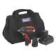 12V Cordless Power Tool Compact Impact Wrench 3/8 Canvas Bag 2 Batteries SUM21