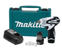 12V MAX Cordless Lithium-Ion 3/8 in. Impact Wrench Kit Makita WT01W MKT
