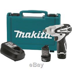 12V max Lithium-Ion Cordless 3/8 Impact Wrench Kit MKT-WT01W Brand New