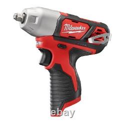12-Volt Cordless 3/8 in. Impact Wrench Lightweight 1200 In-lbs. Torque Tool Only