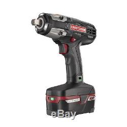 1/2 Craftsman Impact Wrench Cordless Kit C3 19.2V Driver with Battery & Charger