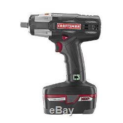 1/2 Craftsman Impact Wrench Cordless Kit C3 19.2V Driver with Battery & Charger
