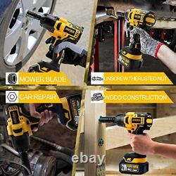 1/2 Inch Impact Wrench Cordless Max Torque 480 Ftlbs Battery Impact Wrench 20v B