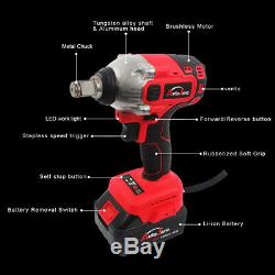 1/2 in Impact Wrench Cordless Battery 18V 20V Craftsman High Torque Detent Pin