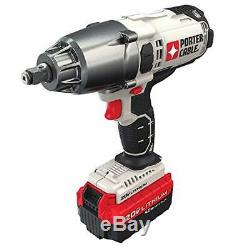 20v Impact Wrench Gun Kit Volt Cordless 1/2 Inch Battery Operated Powered Car