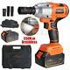 21V Cordless Li-Ion 1/2 in. Electric Impact Wrench Brushless 3 Speeds 550N. M