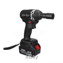 288VF 630N. M 1/2 Brushless Cordless Impact Wrench with19800mAH Battery and Sleeve