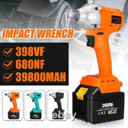 398VF 680NM 1/2'' Cordless Electric Impact Wrench Brushless Batte #a S c C? K