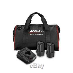 ACDelco 2-Tool Kit- 3/8 Cordless Ratchet Wrench + 3/8 Impact Wrench ARW12103-K1