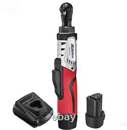 ACDelco G12 12V 1/4 Brushless Cordless Ratchet Wrench, 45 ft-lbs, ARW1210-22