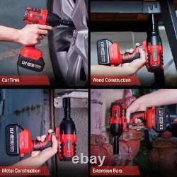 Avhrit Power Electric Impact Wrenche 1/2 950NM Brushless Cordless Impact Wrench