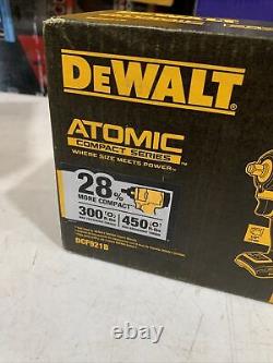 BRAND NEW DEWALT DCF921B ATOMIC 20V MAX 1/2 Impact Wrench with Hog Ring Anvil