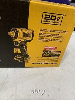 BRAND NEW DEWALT DCF921B ATOMIC 20V MAX 1/2 Impact Wrench with Hog Ring Anvil