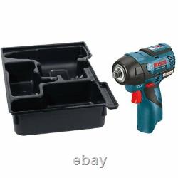Bosch PS82BN 12-Volt 3/8-Inch MAX EC Brushless Impact Wrench with Insert Tray