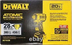 Brand New DEWALT DCF923B ATOMIC 20V MAX 3/8 CORDLESS IMPACT WRENCH (TOOL ONLY)