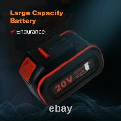 Brushless Cordless Impact Wrench Max 800Nm 1/2 inch Drive with 13000mAh Battery