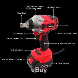 CORDLESS IMPACT WRENCH GUN DRIVER with BATTERY CHARGER POWER TOOL