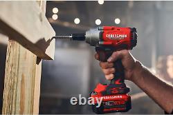 CRAFTSMAN V20 Cordless Impact Wrench, 1/2 Inch, Bare Tool Only (CMCF921B)