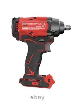 CRAFTSMAN V20 Impact Wrench, Cordless, Brushless, 1/2-Inch, Tool-Only (CMCF920B)