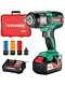 Cordless Impact Wrench 18V Max, HYCHIKA 260 Ft-Lbs Max Torque Impact Wrench