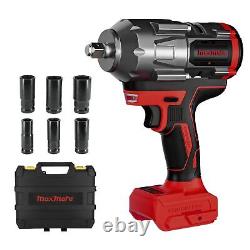 Cordless Impact Wrench for Milwaukee 18V Battery (No Battery) 1/2 Brushless