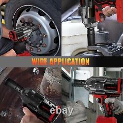 Cordless Impact Wrench for Milwaukee 18V Battery (No Battery) 1/2 Brushless Hig