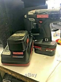 Craftsman 19.2V Cordless 1/2 Impact Wrench#315.116020 with 2 Batteries & charger