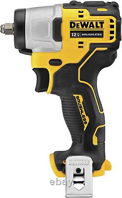 DEWALT 12V MAX Cordless Impact Wrench, 3/8-inch Square Drive, 3 Mode Settings