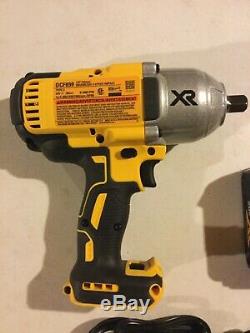 DEWALT 20V Cordless High Torque 1/2-in Impact Wrench with 4.0Ah Detent DCF899