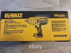 DEWALT 20V Li-Ion 1/2 in. Impact Wrench DCF889B New Tool Only