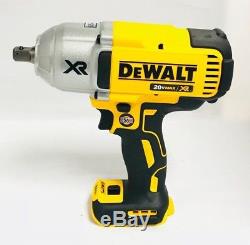 DEWALT 20V MAX Cordless Li-Ion 1/2 Impact Wrench with 2 Batteries DCF899P2 New