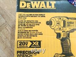 DEWALT 20V MAX XR 1/2 in. Mid Torque Cordless Brushless Impact Wrench Dcf894b