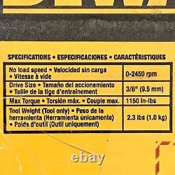 DEWALT DCF813S2 12-Volt Max 12V 3/8-Inch Cordless Impact Wrench Kit