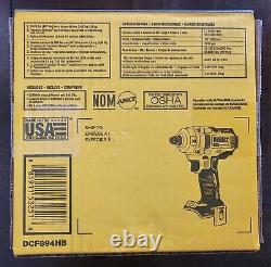 DEWALT DCF894HB 20V 20-Volt MAX XR 1/2-Inch Cordless Impact Wrench TOOL ONLY