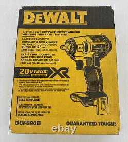DeWalt DCF890B 20V MAX XR 3/8 Compact Impact Wrench (Tool Only)