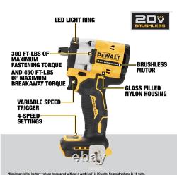 Dewalt 20-Volt Cordless 1/2 in. Impact Wrench DCF921B (Tool-Only)