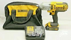 Dewalt DCF889H 20v Max 1/2 High Torque Cordless Impact Wrench with Charger & Batt