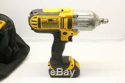Dewalt DCF889H 20v Max 1/2 High Torque Cordless Impact Wrench with Charger & Batt
