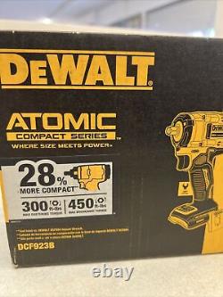 Dewalt DCF923B ATOMIC 20-Volt MAX Cordless 3/8 in. Impact Wrench (Tool-Only) NEW