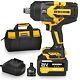 EWORK Cordless Impact Wrench 3/4 Inch 21V Brushless Max 1500 Ft-lbs High Torq