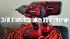 Earthquake Xt 3 8 20v Cordless Impact Wrench New From Harbor Freight Review Testing Item 63536