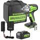 Greenworks 24V Cordless Impact Wrench 400Nm with 4Ah Battery and 2A Charger