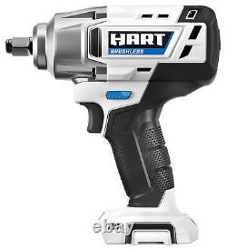 HART 20-Volt Cordless 1/2-inch Impact Wrench (Battery Not Included)