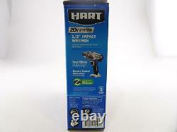 HART HPIW01 20-Volt 1/2 Cordless Impact Wrench Blue