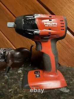 HILTI Used SIW 6AT A22, 22 Volt Cordless Impact Wrench With Adaptive Torque Module