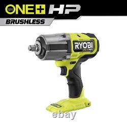 High Torque Impact Wrench Driver 18v Cordless 1/2 In. Automotive Lithium Ion NEW