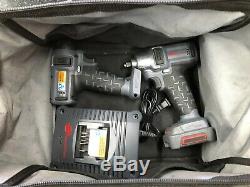 INGERSOLL RAND W1130 12VDC 3/8 Square Cordless Impact Wrench/Screwdriver Kit