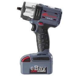 I-R W5132-K12 3/8 Cordless Impact Wrench with (1) 5.0Ah & (1) 2.5Ah Battery