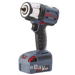 I-R W5132-K12 3/8 Cordless Impact Wrench with (1) 5.0Ah & (1) 2.5Ah Battery