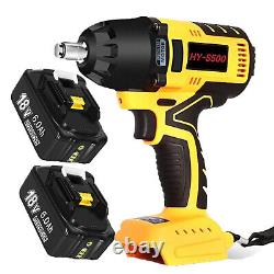 Impact Wrench Cordless 408Nm Drill Driver Brushless Motor /18V Battery/Charger
